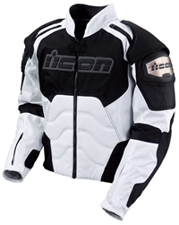 Icon White Timax2 Jacket